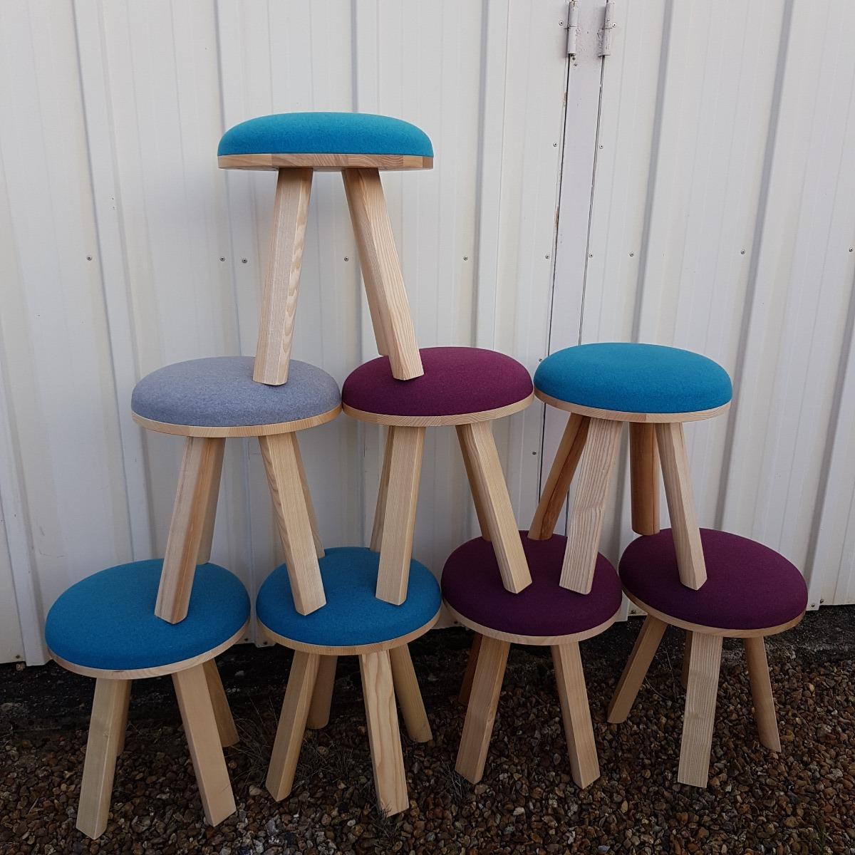 8 Tabouret Buzzi Milk Par Buzzi Space