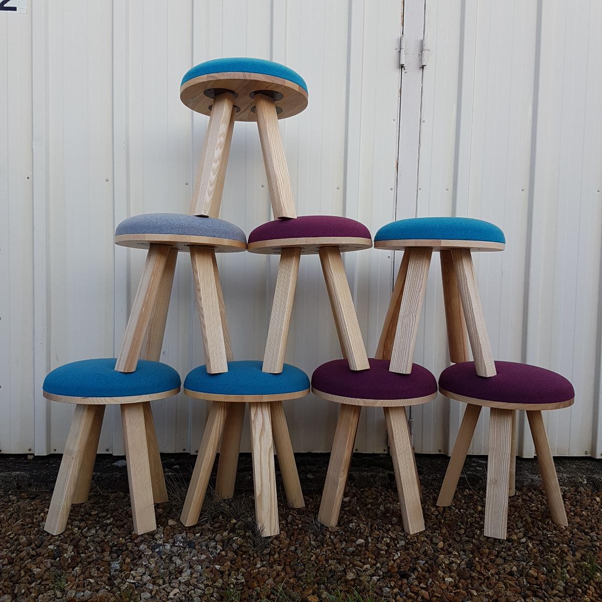 8 Tabouret Buzzi Milk Par Buzzi Space